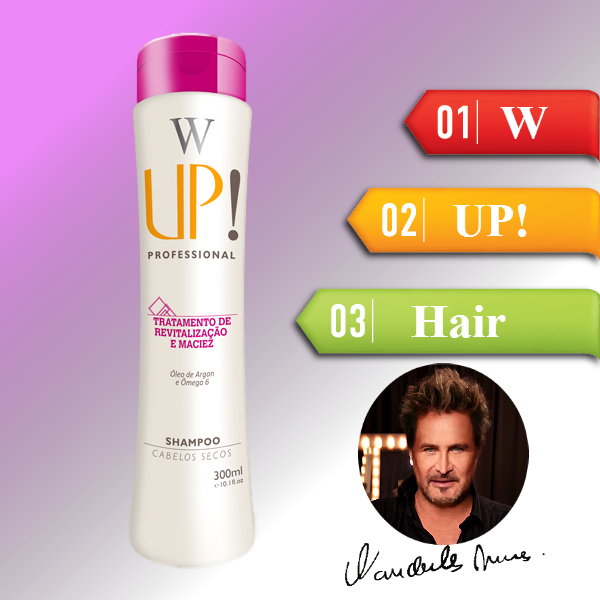 Shampoo W UP Profissional para cabelos(*)